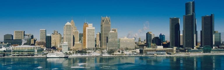 Detroit map